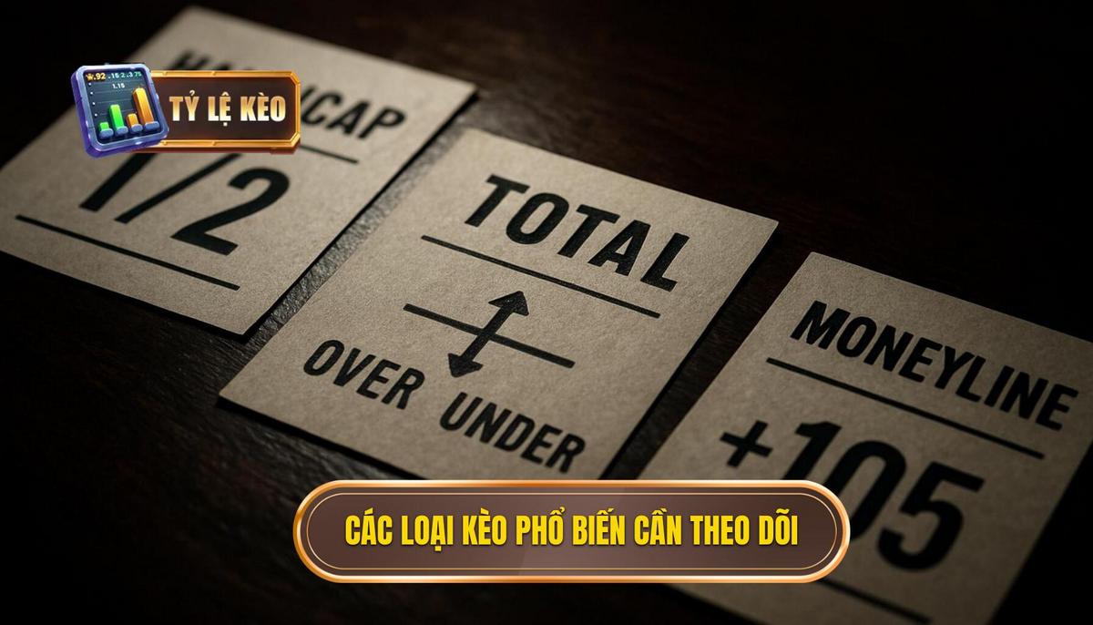 Cập nhật kèo nhà cái: Bí quyết làm chủ cuộc chơi cá cược trực tuyến 2 Các loại kèo phổ biến cần cập nhật liên tục
