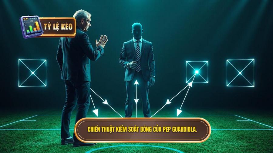Chiến thuật Pep Guardiola: Đỉnh cao tư duy và sự tiến hóa của bóng đá hiện đại 1 1. Chiến thuật kiểm soát bóng của Pep Guardiola.