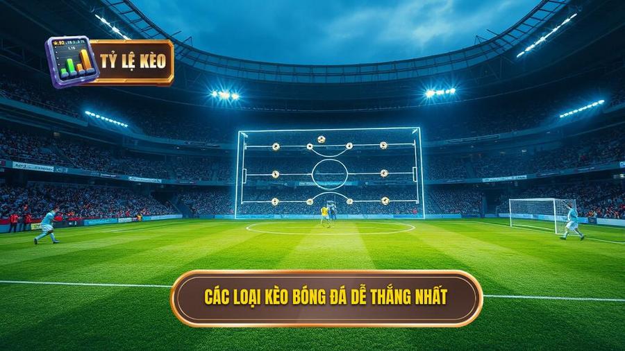 Các loại kèo bóng đá dễ thắng nhất