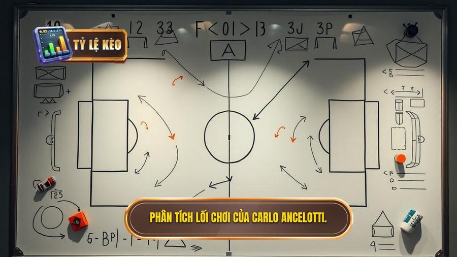 2. Phân tích lối chơi của Carlo Ancelotti.