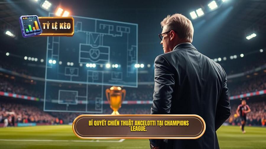 3. Bí quyết chiến thuật Ancelotti tại Champions League.