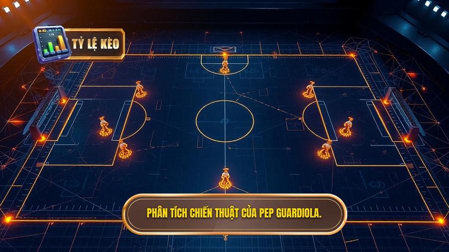 Chiến thuật Pep Guardiola: Đỉnh cao tư duy và sự tiến hóa của bóng đá hiện đại 3 3. Phân tích chiến thuật của Pep Guardiola.